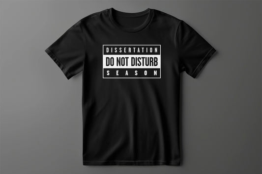 DND Dissertation Season Tee (Black)