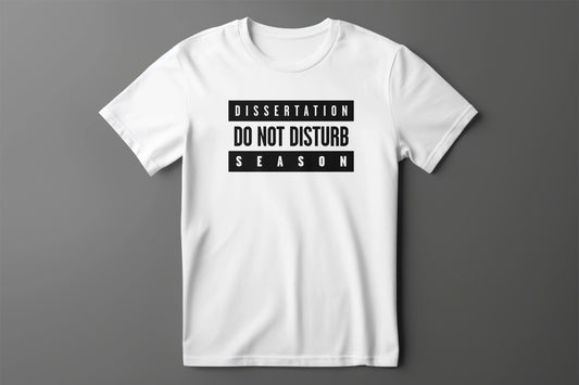 DND Dissertation Season Tee (White)